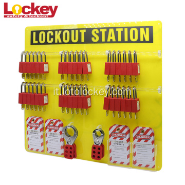 Kit di blocco per kit di tagout di lockout marsupio elettricista